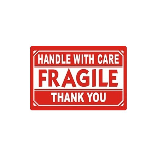 Fragile Package Label