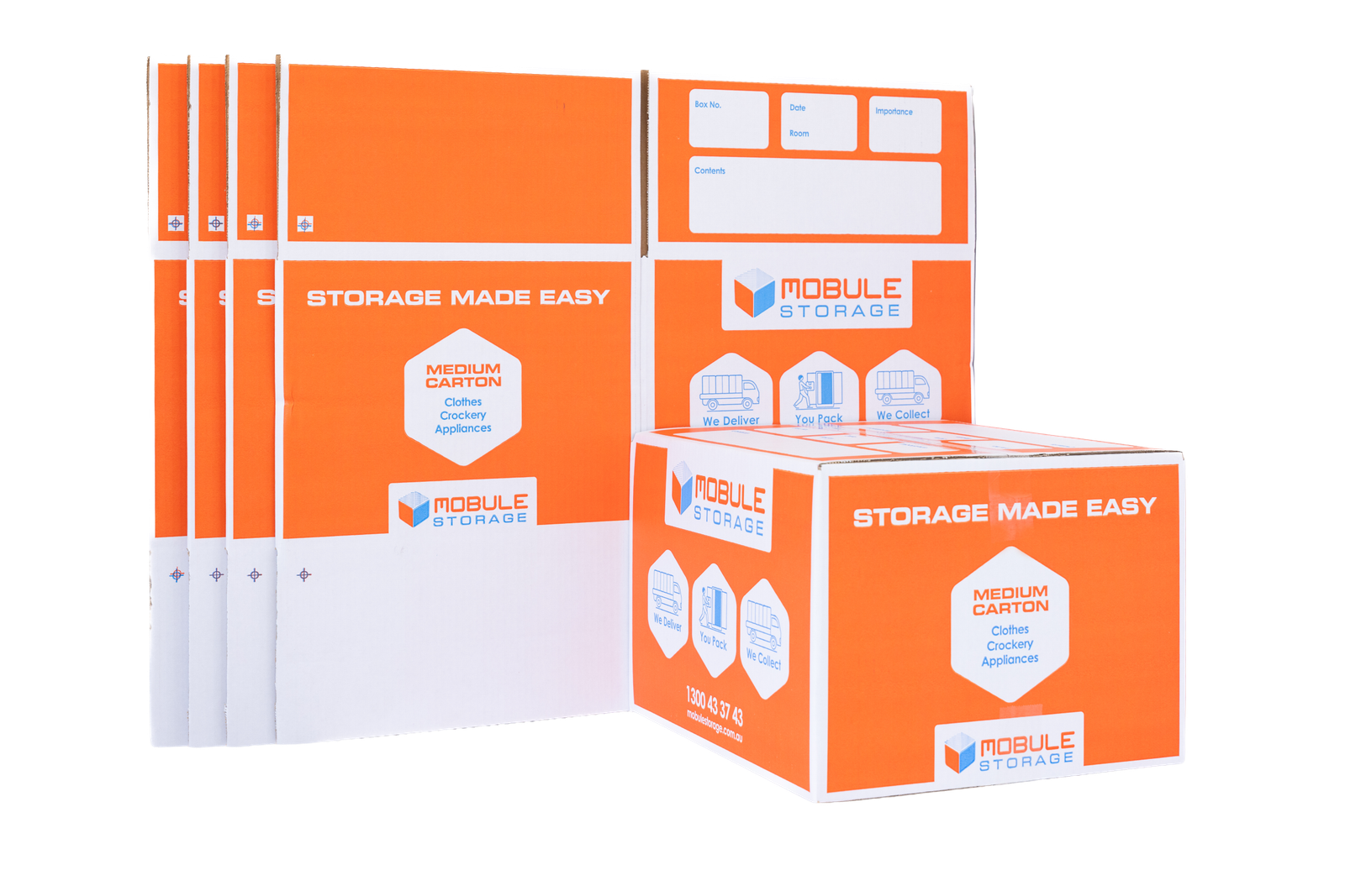 Medium Moving Box – Pack of 5
